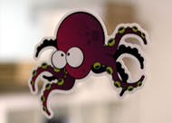 Aufkleber Freiform