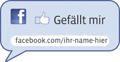 Facebook Aufkleber