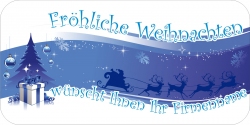 Geschenkaufkleber abgerundete Ecken