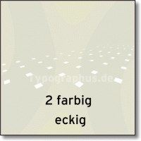 Siebdruck Aufkleber eckig 80x80 mm 2-farbig | Ab 500 Stk.