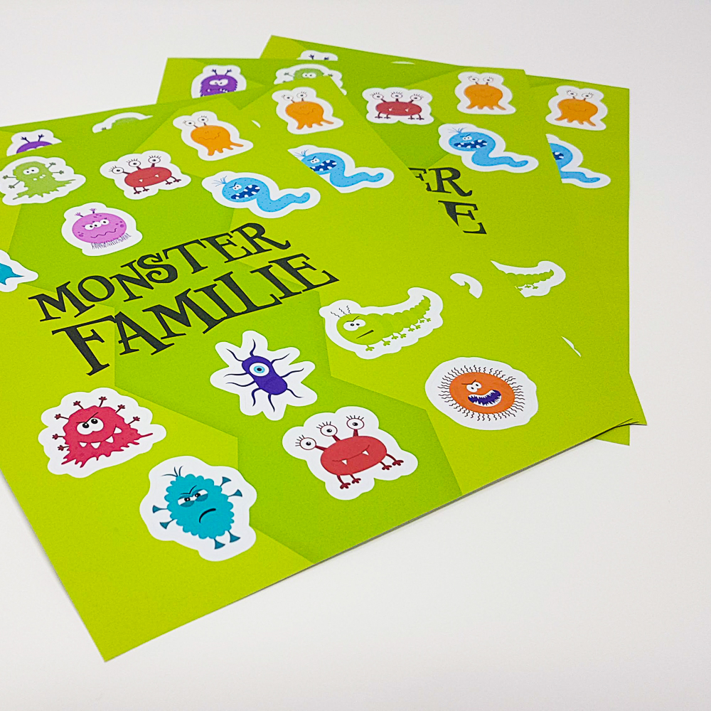Sticker-Sheet Monster