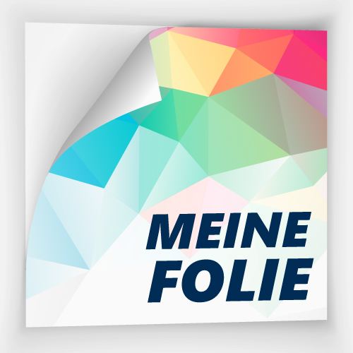 Klebefolie klar transparent Aufkleber Etikett wetterfest Laser Copy