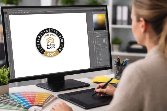 Industrie Aufkleber drucken