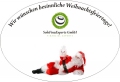 Weihnachtsaufkleber - Auf Wunsch mit Logo oder individuellem Text