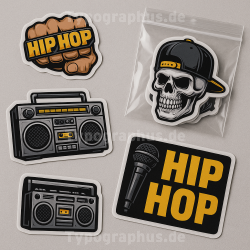 Hip Hop Aufkleber