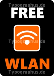 Wireless LAN Aufkleber