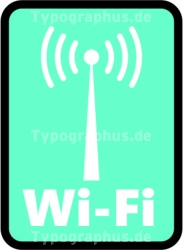 WLAN WiFi Wireless LAN Aufkleber