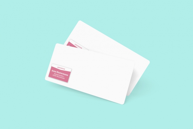 Adressaufkleber drucken