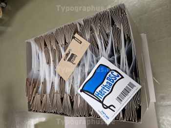 Verpackung Aufkleber